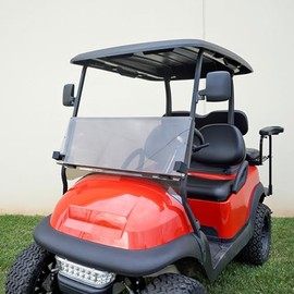 GCA Club Car Precedent TINTED Folding Windshield (2004 to Current)