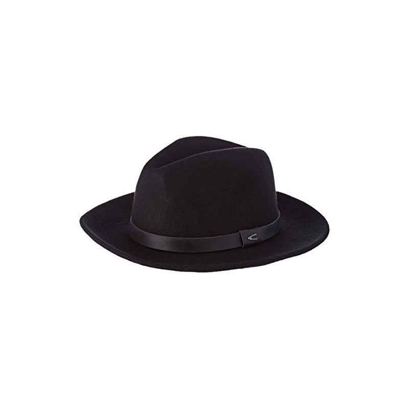 camel active Men's 401110/6H11 Porkpie Hat, (Black 9), L