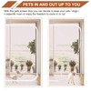 Dixutzi Reinforced Cat Screen Door Fits Door Size 35''x 80'',