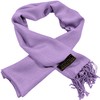 Light Purple Lilac Men's Nepalese Solid Colour Fashion Scarf Scarves