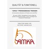 AMKA Rubber Snaffle Rubber Bar Bit Flexible Thickness 18 mm,