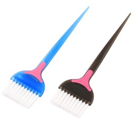 Minkissy 2 Pcs Hair Color Brush Professional Hair Dye Brush Salon Hair Bleach Tinting Brush for Hair Tint Dying Coloring Applicator