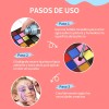 Kit Maquillaje 54 Colores Pintura Facial Base Agua Para Pint
