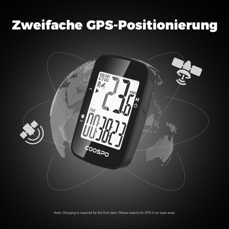COOSPO BC26 GPS Bicycle Computer Wireless Bluetooth 5.0 / ANT+,