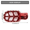 PSLER Dirt Bike Foot Pegs,Motorcycle Footpegs CNC Foot Pedals Rests