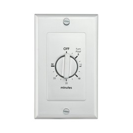 Reliance Controls WB030V Spring-Wound in-Wall Timer, 30-Minute, Silver