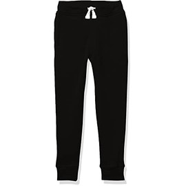 French Toast Boys' Fleece Jogger Pant, Black, Large