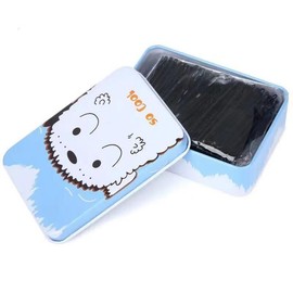 JDYYICZ 200 PCS, 2Inches, Reusable Invisible Wave Non Slip Hair Pins, for Girls, and Women, Bulk With Storage Box (Black)