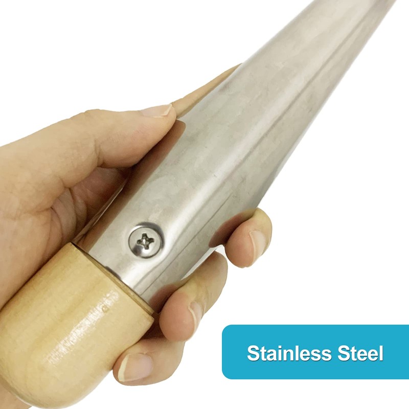 FCOUIID Marine Rope Splicing Spike FID with Wood Handle, Swedish