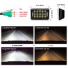 COWONE 60W 4X6 inch Rectangular LED Headlights for H4651 H4652