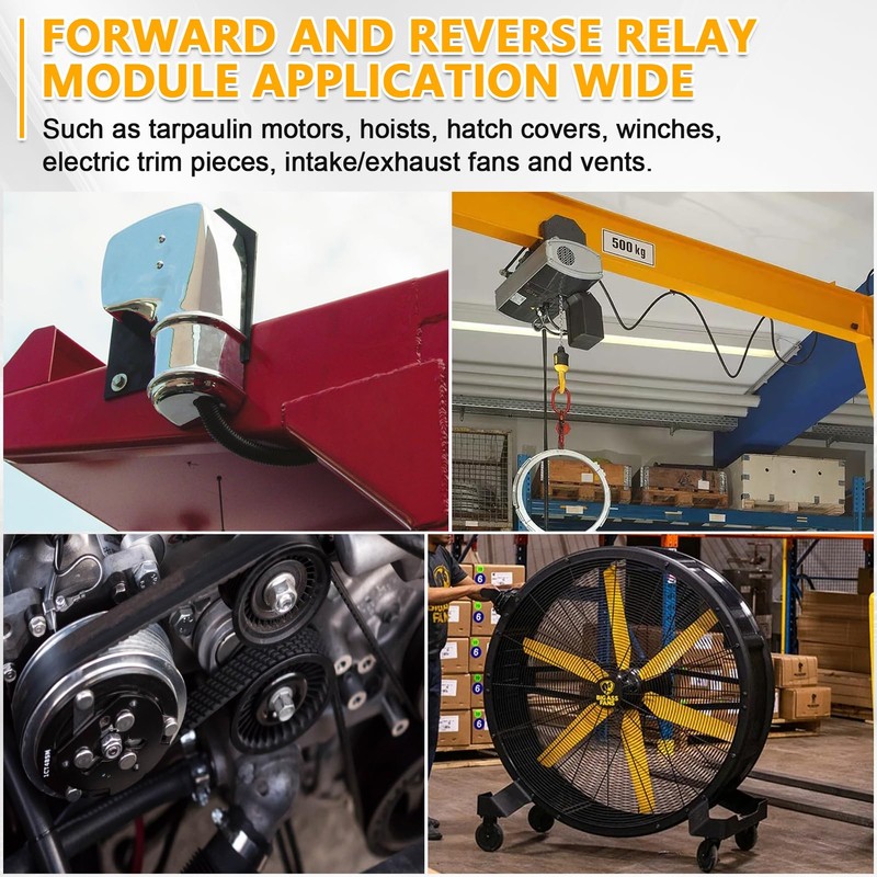 Forward and Reverse Relay Module fit for Tarp or Winch