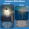 JEMULICE Solar Pool Lights for Above Ground Pools, LED Energy