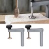 2PCS 20mm Bench Dog Clamps Adjustable Benchtop Quick Clamp Aluminum