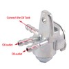 WOOSTAR 6mm Inline Fuel Valve Petcock Gas Tank Cut-Off Selector