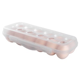 Egg Box For Refrigerator - Egg Container For Fridge | Stackable Transparent Egg Bin Opening