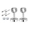 sourcing map 4 Set 3.94inch Ceiling Mount Bracket Fit 1.26inch