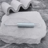 Briny River 4pcs 115x14x1.9mm Recliner Springs Galvanized Steel Dual Hook