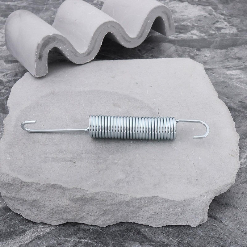 Briny River 4pcs 115x14x1.9mm Recliner Springs Galvanized Steel Dual Hook