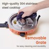 Cofiyard 20,000 BTUs 2 Burner Camping Stove, Portable Folding Propane