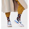 Happy Socks Funny Hamburger Socks - Colourful Cotton Socks for