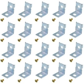 Zangc MHS012 Power Supply Fixing Bracket Kit Universal Switching PSU Mounting Bracket PC Case Shockproof Installation Accessories with Screws 20PCS