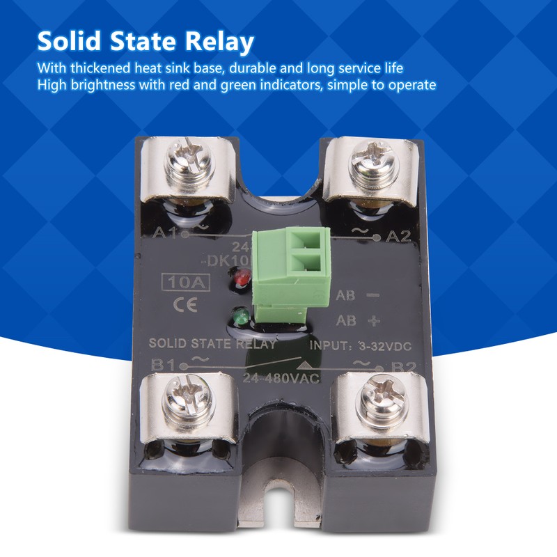 BERM Solid State Relay Single Channel DC Control Dual Channel