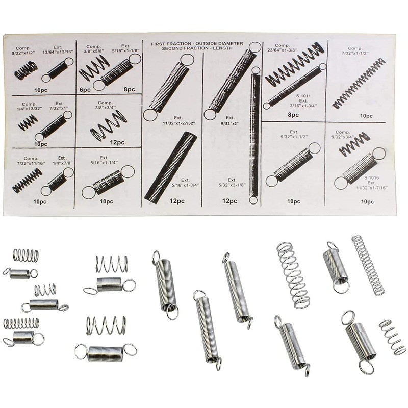 Compression Spring, Tension Spring, 20 Types, Coil Spring, Compression Spring