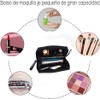 GeorgeX Bolsa de Maquillaje de Viaje para Mujer, Estuches de