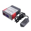 Digital Display Temperature and Humidity Controller Meter with Integrated Sensor
