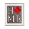 Stupell Industries Maple Leaf Home Typography Birch Framed Print Under