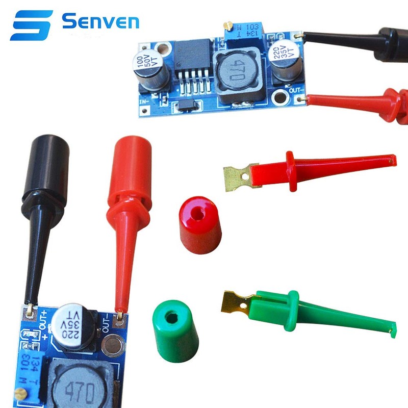 Senvenelec Multimeter Test Hook, Multimeter Lead Test Hook Clip Electronic