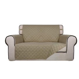 PureFit Reversible Quilted Sofa Cover, Water Resistant Medium Slipcover Furni...