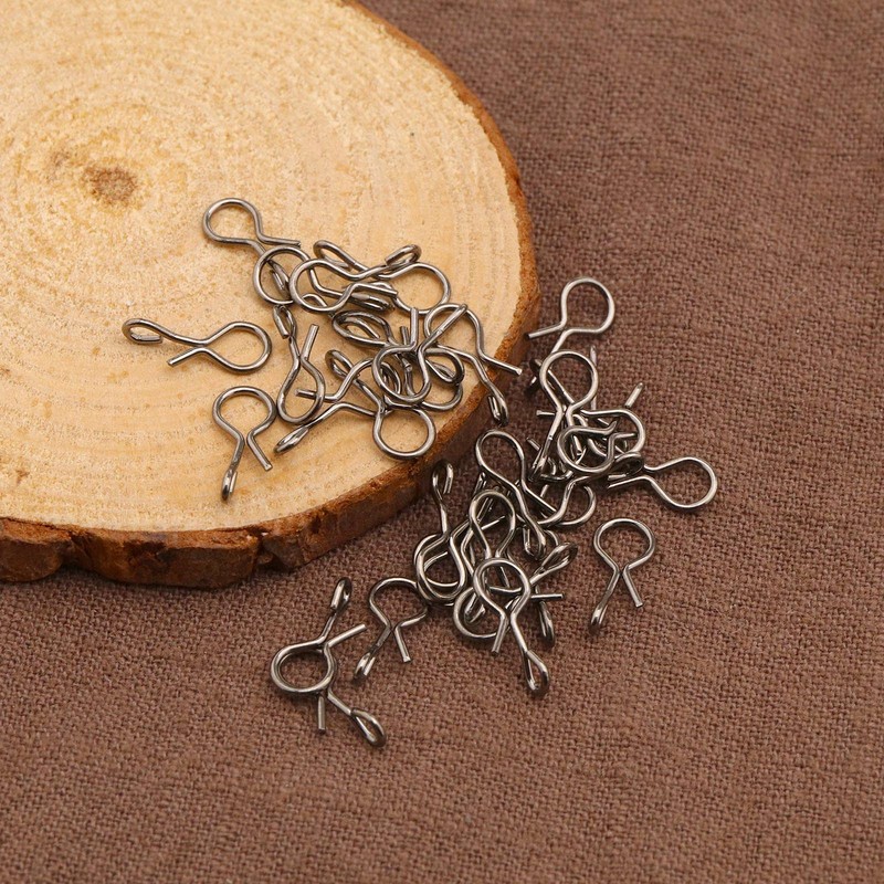 Be In Your Mind 90 Pieces Fly Fishing Snaps Stainless