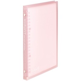 Maruman F091-38 Carpeta de hojas sueltas, A5, Culfit 20 agujeros, rosa claro