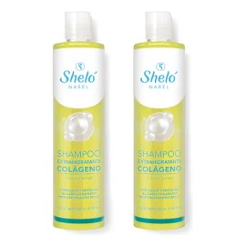 2 Shampoo Extra Hidratante Colágeno Reparador Sheló Nabel                                                                                             