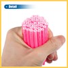 BULLSPANN 36pcs Pink Bicycle Reflector Reflective Edition Durable ABS Night