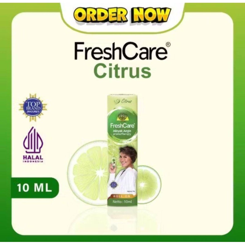 FRESHCARE MINYAK ANGIN AROMATHERAPY 100% FRESS 10ML ALL VARIAN