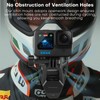 REYGEAK Helmet Chin Mount Clip Compatibility: Osmo Action 5 Pro,