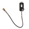Diving Tank Refill Adapter with Gauge Hose Aluminium Alloy Durable