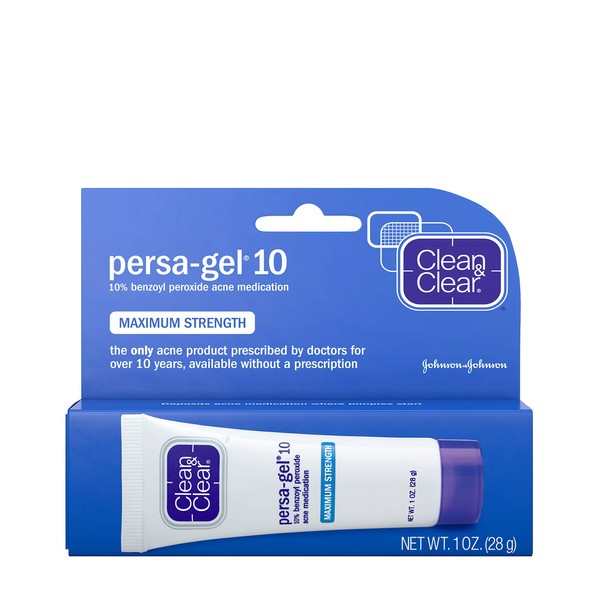 Clean & Clear, Persa-Gel 10 Acne Spot Treatment, Maximum Strength, 1 Oz