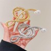 AiO JAPAN Hair Accessories, Music Notes, Hair Clip, Treble Clef,