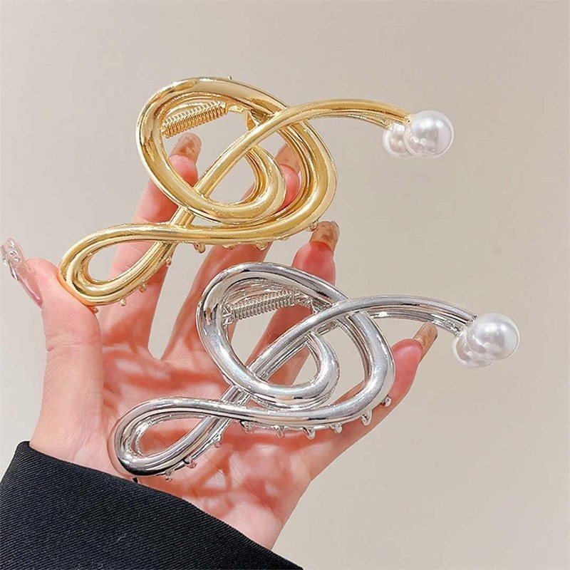 AiO JAPAN Hair Accessories, Music Notes, Hair Clip, Treble Clef,
