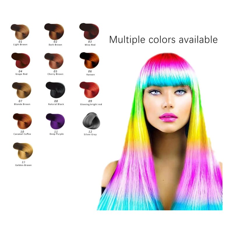 Color Dye Shampoo 6 En 1, Eterna Vida Color Dye