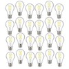 Satco (24 Pack Dimmable Led Filament Lamps, S12411, High Lumens,