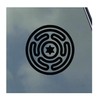 Hecate Wheel Vinyl Sticker Decal Circle Labyrinth Symbol