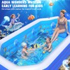 2026 Inflatable Pool with Canopy, Large Inflatable Pool for Kids,Adults,