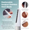 Professional Dermaplaning Tool for Women – Metal Handle, Replaceable Blade,