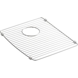 Kohler Deerfield Sink Right Basin Sink Rack, Stainless Steel, 15-3/8" X 13-1/16"