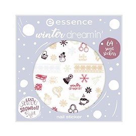 Essence – Nail Stickers – 01 Winter Dreamin – Nail Stickers – Sprinkle Me With Snowflakes