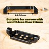 RampCrab Limit Strap mounts for SCX24 AX24 FCX24, Mounted on